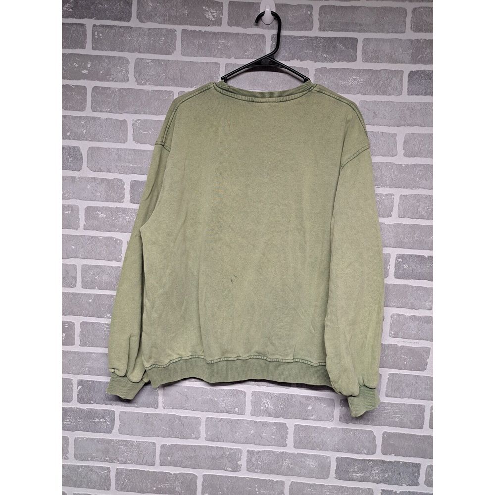 Urban Outftters Forest Green Logo Crew‎ Neck Unisex Sweatshirt Y2K Size Medium - Picture 5 of 10